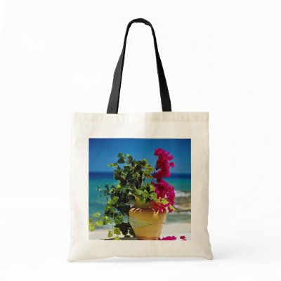 Bougainvillea, Baja, Mexico  flowers Tote Bag by blueyellowtube