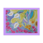 bouganvillea purple border postcards