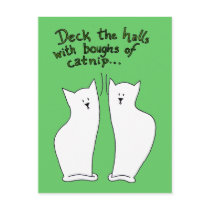 Boughs of Catnip Postcard (customisable)