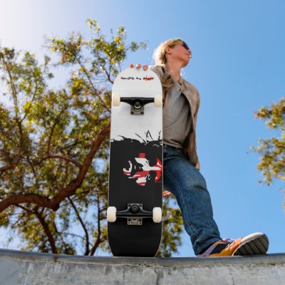 Bought by Blood Skateboard by evader