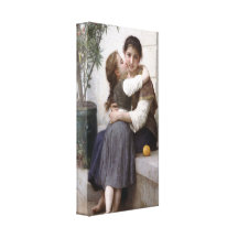 Bouguereau - A Little Coaxing 1890 Canvas Prints