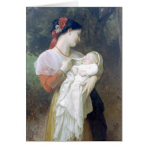 Bouguereau - Admiration Maternelle Cards