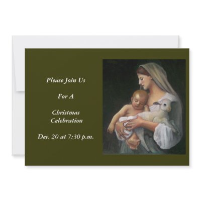 Bouguereau: Christmas Invitation: Original Art by joyart