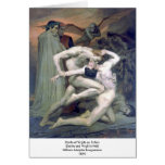 Bouguereau - Dante et Virgile au Enfers Greeting Card
