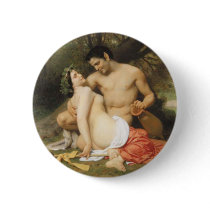 Bouguereau - Faune et Bacchante Button