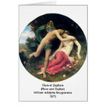 Bouguereau - Flore et Zephyre Card