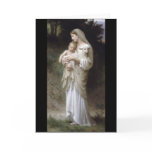 Bouguereau Innocence Lady Child Lamb cards