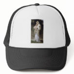 Bouguereau Innocence Lady Child Lamb hats