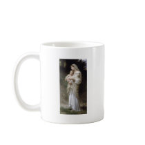 Bouguereau Innocence Lady Child Lamb Coffee Mug