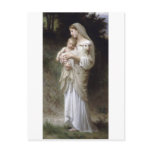 Bouguereau Innocence Lady Child Lamb postcards