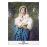 Bouguereau - La Charité Greeting Card