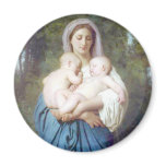 Bouguereau - La Charité Fridge Magnets