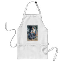 Bouguereau - La Petite Tricoteuse Aprons