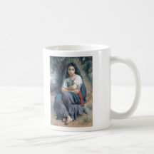 Bouguereau - La Petite Tricoteuse Mugs