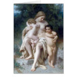 Bouguereau - La Premiere Discorde Greeting Card