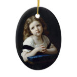 Bouguereau - La Prière Christmas Ornament