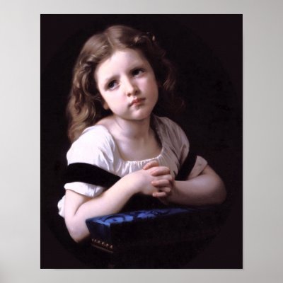 Bouguereau - La Prière Print by wesleyowns
