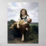 Bouguereau - La Soeur Ainee Poster