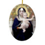Bouguereau - La Vierge au Lys Ornaments