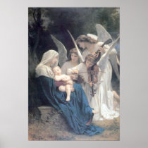 Bouguereau - La Vierge aux Anges Posters