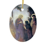 Bouguereau - La Visitation Christmas Ornament