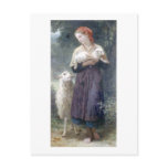 Bouguereau - L'Agneau Nouveau-ne Postcards