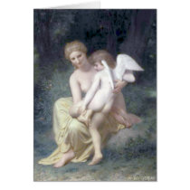Bouguereau - L'Amour Blessé Greeting Cards