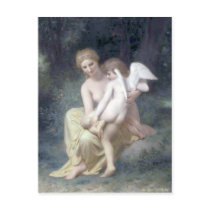Bouguereau - L'Amour Blessé Post Card