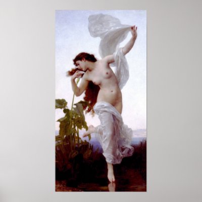 Bouguereau - L'Aurore Poster by wesleyowns