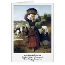 Bouguereau - Lavandieres de Fouesnant Cards