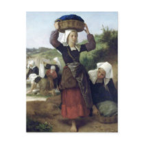 Bouguereau - Lavandieres de Fouesnant Post Card