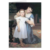 Bouguereau - Le Coquillage Greeting Cards