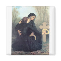 Bouguereau - Le Jour des Morts Magnet