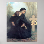Bouguereau - Le Jour des Morts Print