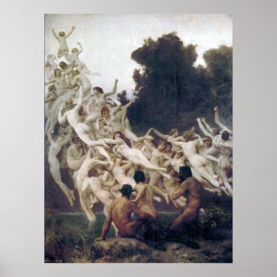 Bouguereau - Les Oreades Posters by wesleyowns
