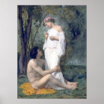 Bouguereau -L'Idylle Posters