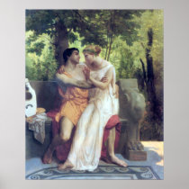 Bouguereau - L'Idylle Posters