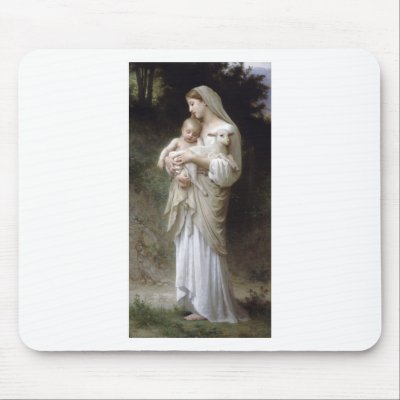 Bouguereau-Linnocence Mouse Pads by ScribesPress
