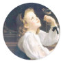 Bouguereau - L'Oiseau Cheri Round Stickers