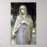 Bouguereau - Modestie posters