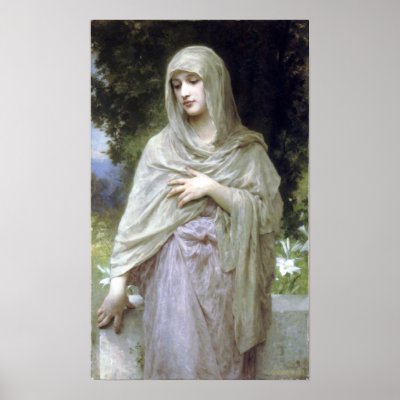 Bouguereau - Modestie Poster by wesleyowns