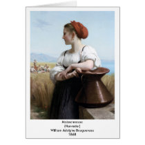 Bouguereau - Moissonneuse Greeting Card