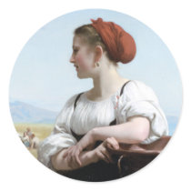 Bouguereau - Moissonneuse Stickers