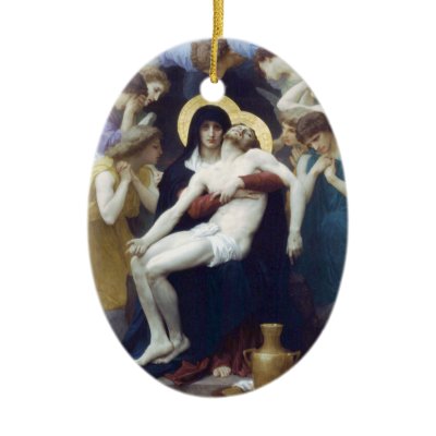 Bouguereau - Pietà Ornaments by wesleyowns
