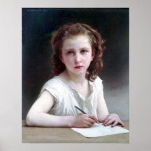 Bouguereau - Une Vocation Posters
