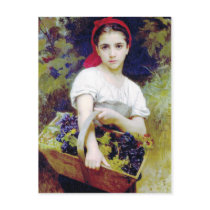 Bouguereau - Vendangeuse Postcards