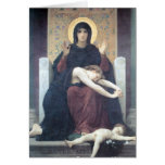 Bouguereau - Vierge Consolatrice Greeting Card