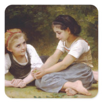 Bouguereau's 1882 The Nut Gatherers  Les noisettes