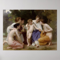 Bouguereau's Admiration (L'admiration) (1867)