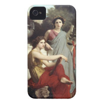 Bouguereau's "Art and Literature" Case-Mate Case Case-mate Iphone 4 Cases